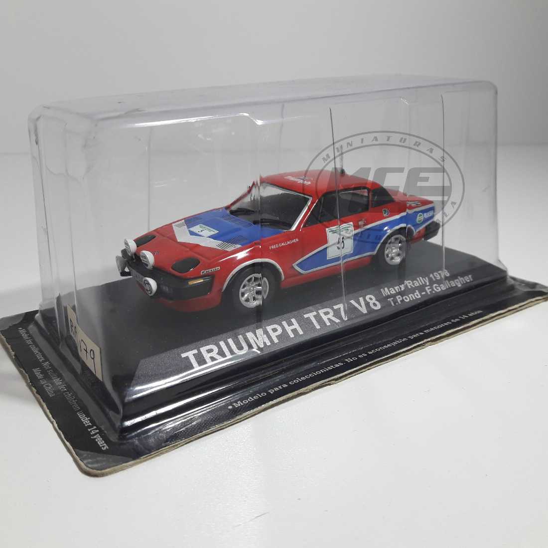 Triumph TR7 V8 N°2 Rothmans - Grand Prix Models - 1/43 - Sans Boîte