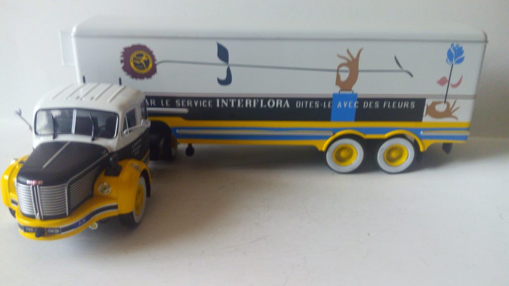 N° 2 BERLIET TR 12 Camion Semi Remorque Frigorifique JOKER 1/43 Neuf