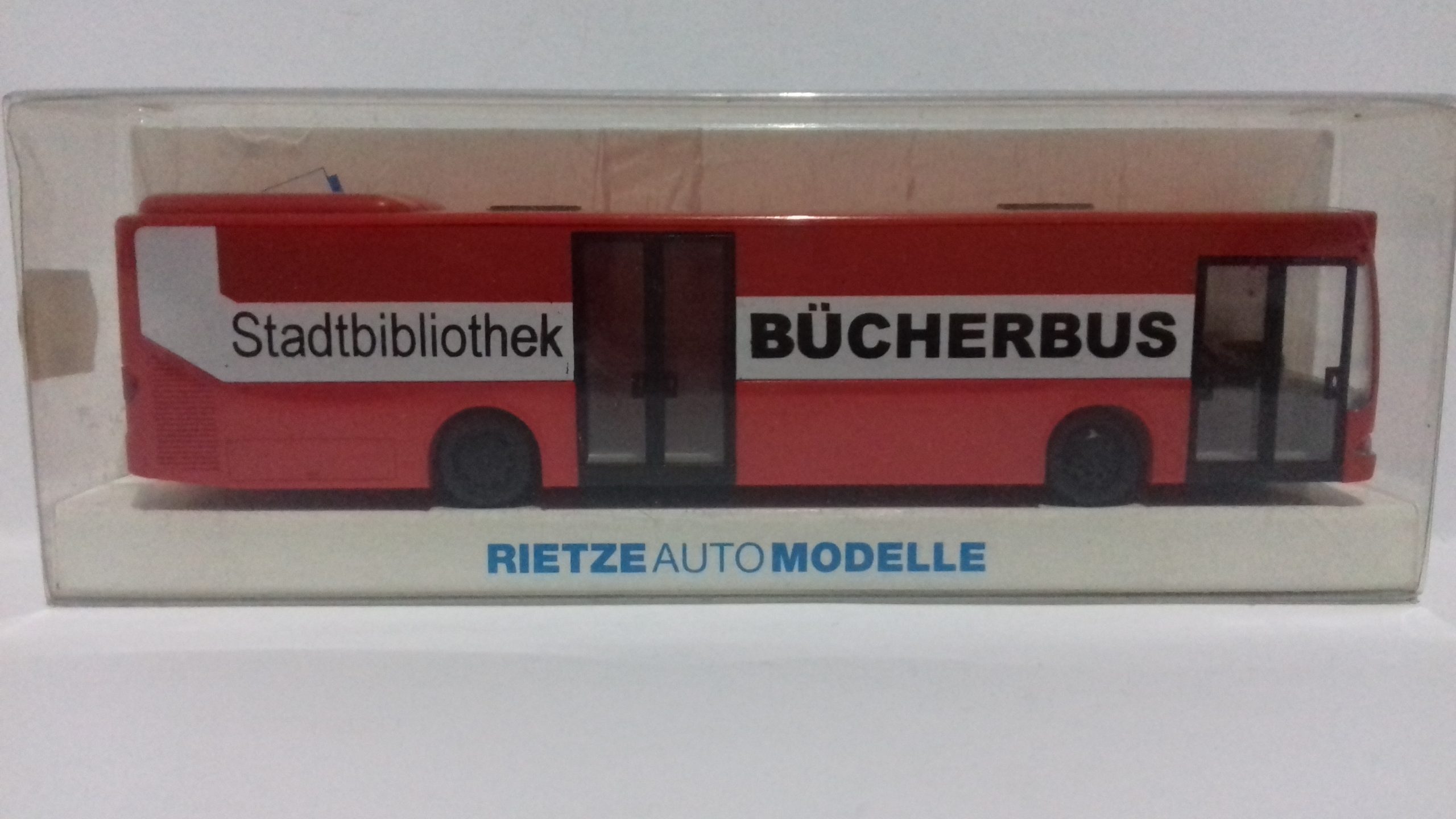 Mercedes Benz Citaro autobús híbrido plateado Rietze 1:87 nuevo embalaje original 