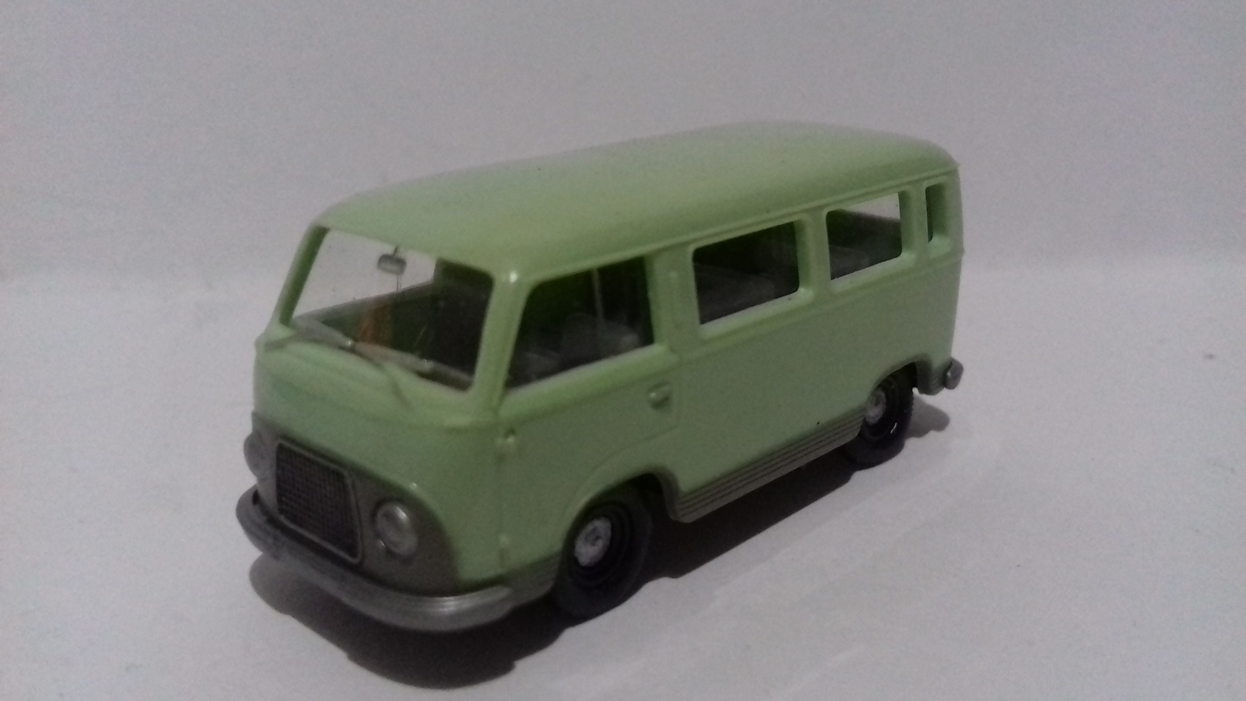 1 87 Coche Car Roco 1451 Ford Fk 1000 Bus Verde Escala Ho 1 87 Miniaturas Coleccion A Escala