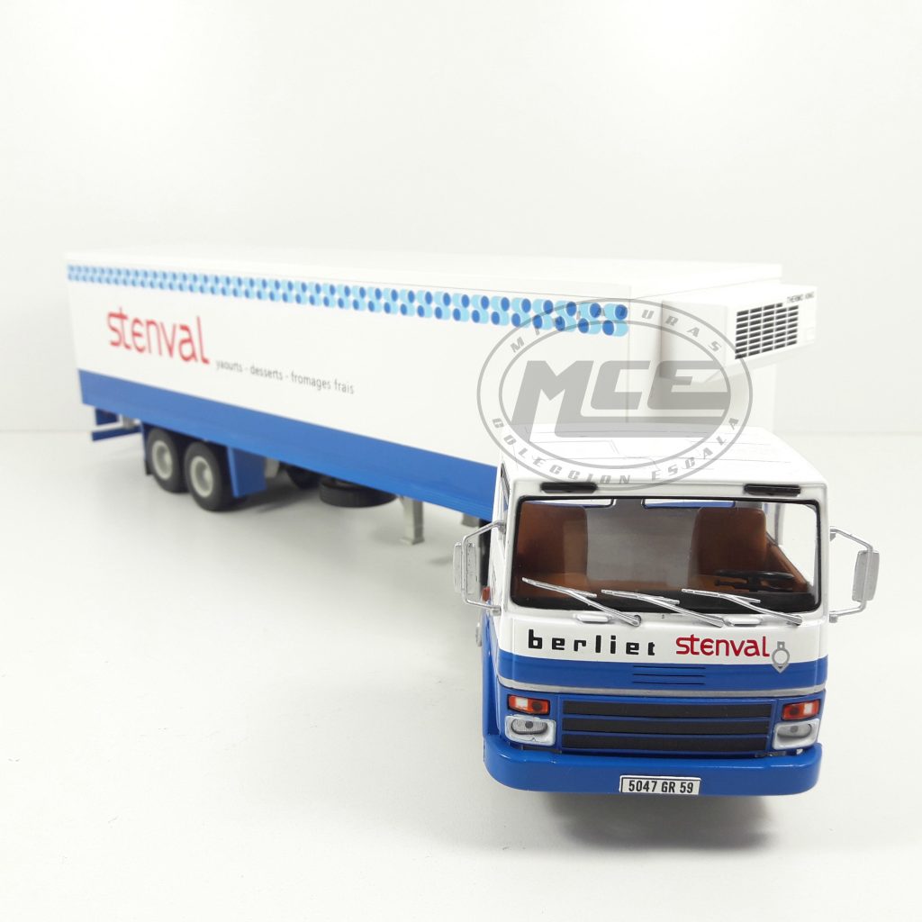 Miniature Altaya IXO 1/43 – Semi D'exception 92 – Berliet TR 280 Stenval (neuf)