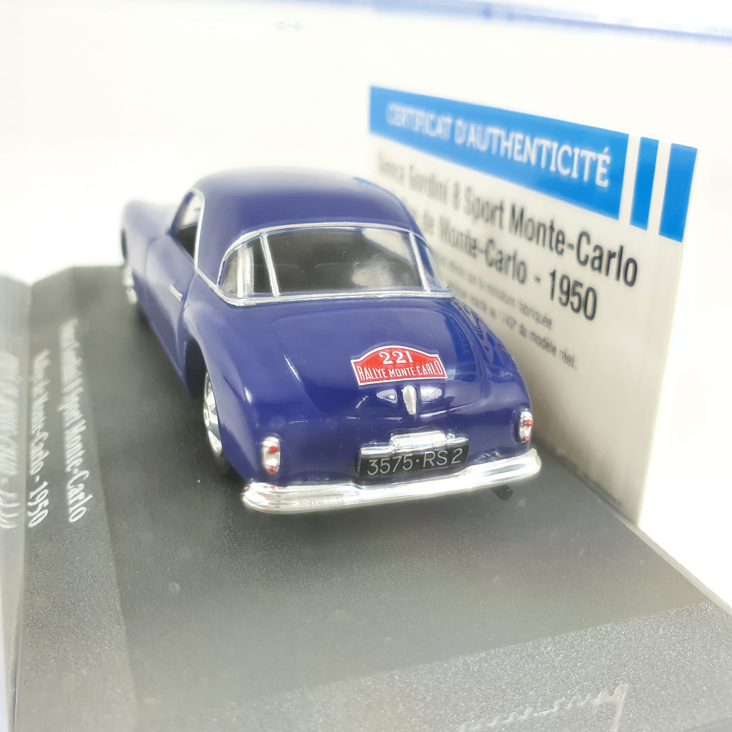Kit Monté Circuit Series Gordini 8 Cylinder 1956 RPH - 1/43 En Boîte J12