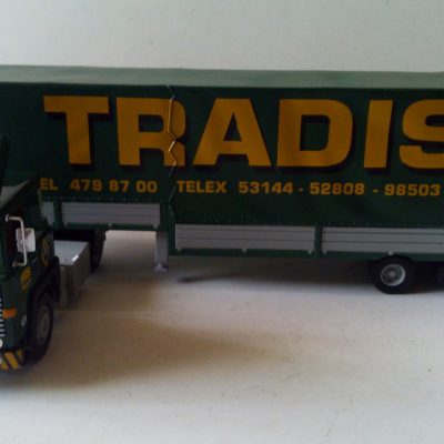 1/43 Camión truck trayler Scania LBT 141 Tradisa Altaya