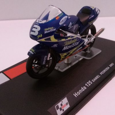 HONDA 125 AZUL DANIEL PEDROSA 2003