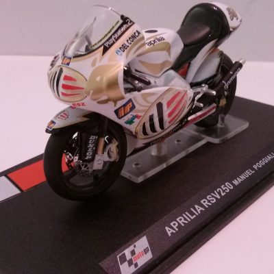 APRILIA RSV250 BLANCA MANUEL POGGIALI 2004