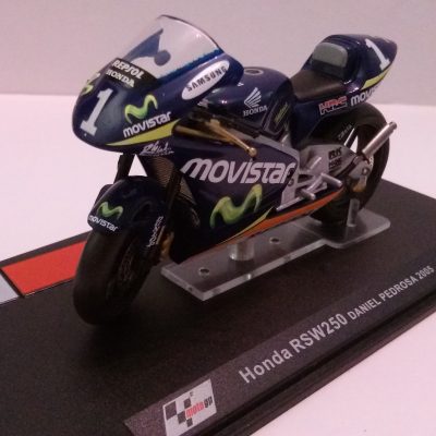 HONDA RSW250 AZUL DANIEL PEDROSA 2005