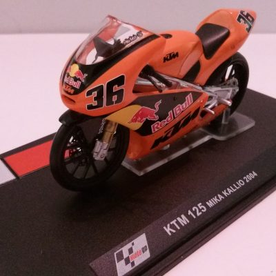 KTM 125 NARANJA MIKA KALLIO 2004
