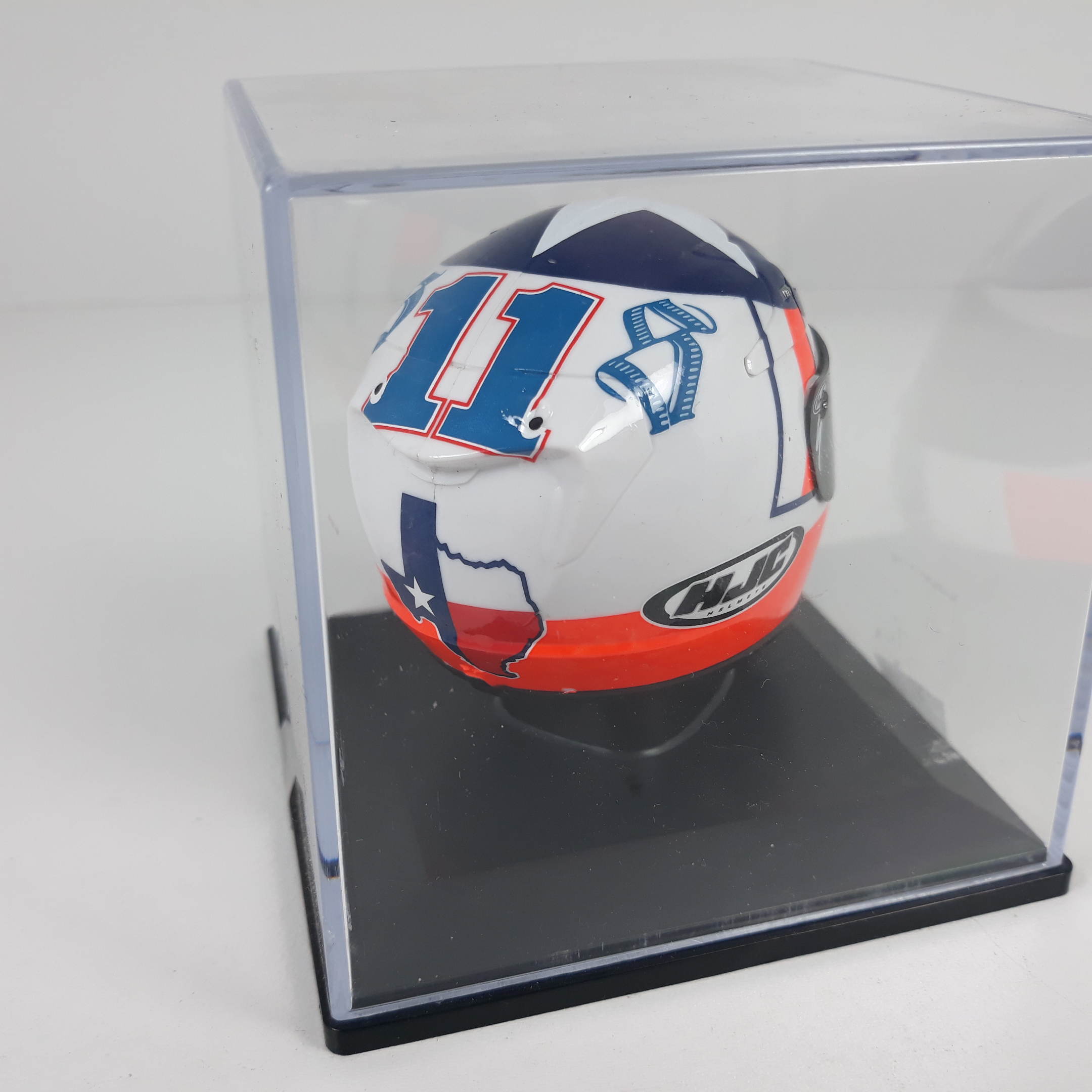 Miniaturas coleccion a escala - Coches miniatura a escala 1/5 Casco bike piloto Moto GP BEN SPIES 2010 - Imagen 2