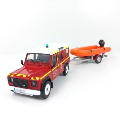 1/43 Todoterreno 4x4 Land Rover Defender VLHR Sapeurs-pompiers Bomberos Francia