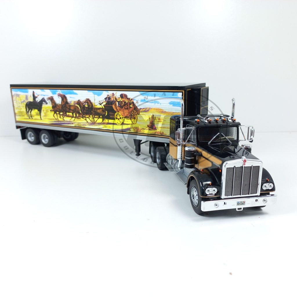 KENWORTH W925 1970 Blanc et Orange 1/43