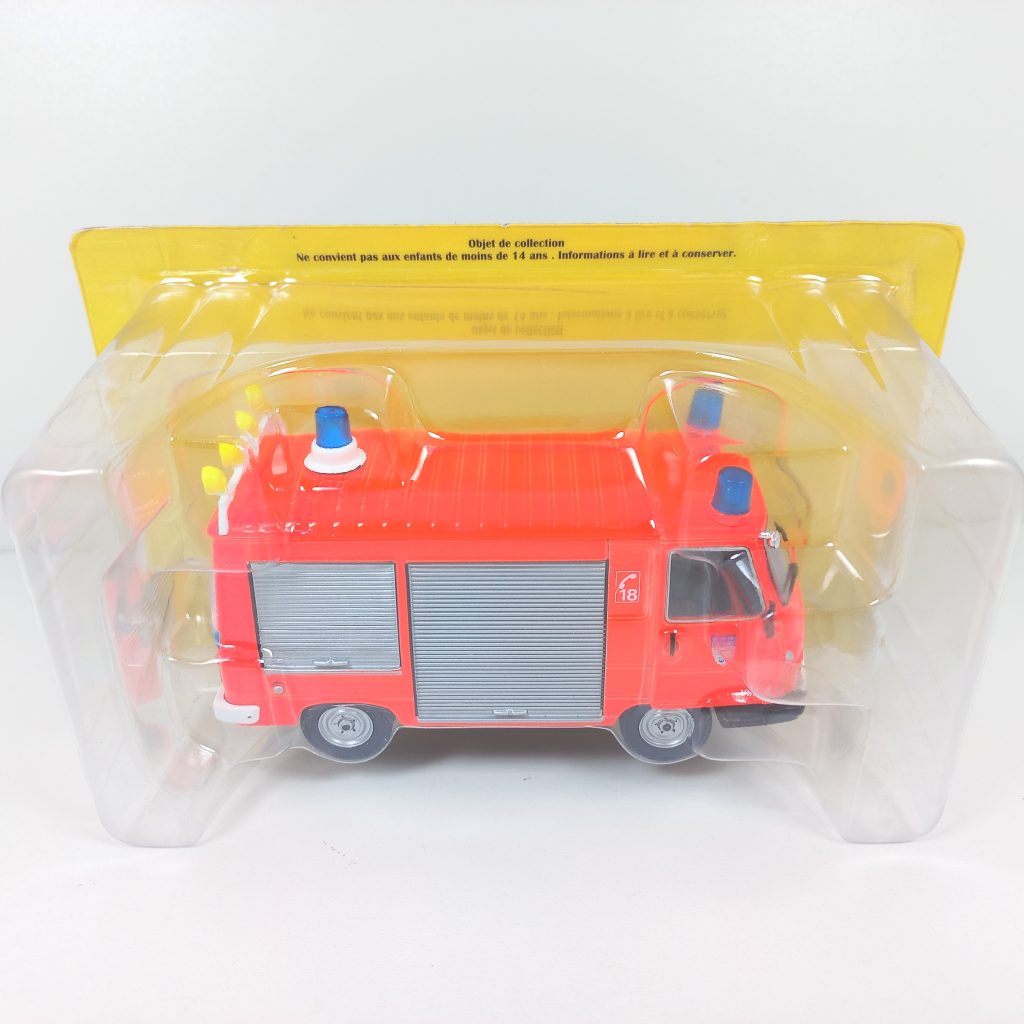 Modèle Réduit Peugeot J9 VSR BBP Versailles Pompiers 1984 - Échelle 1/43 Hachette | N°59, IXO, Comme Neuf