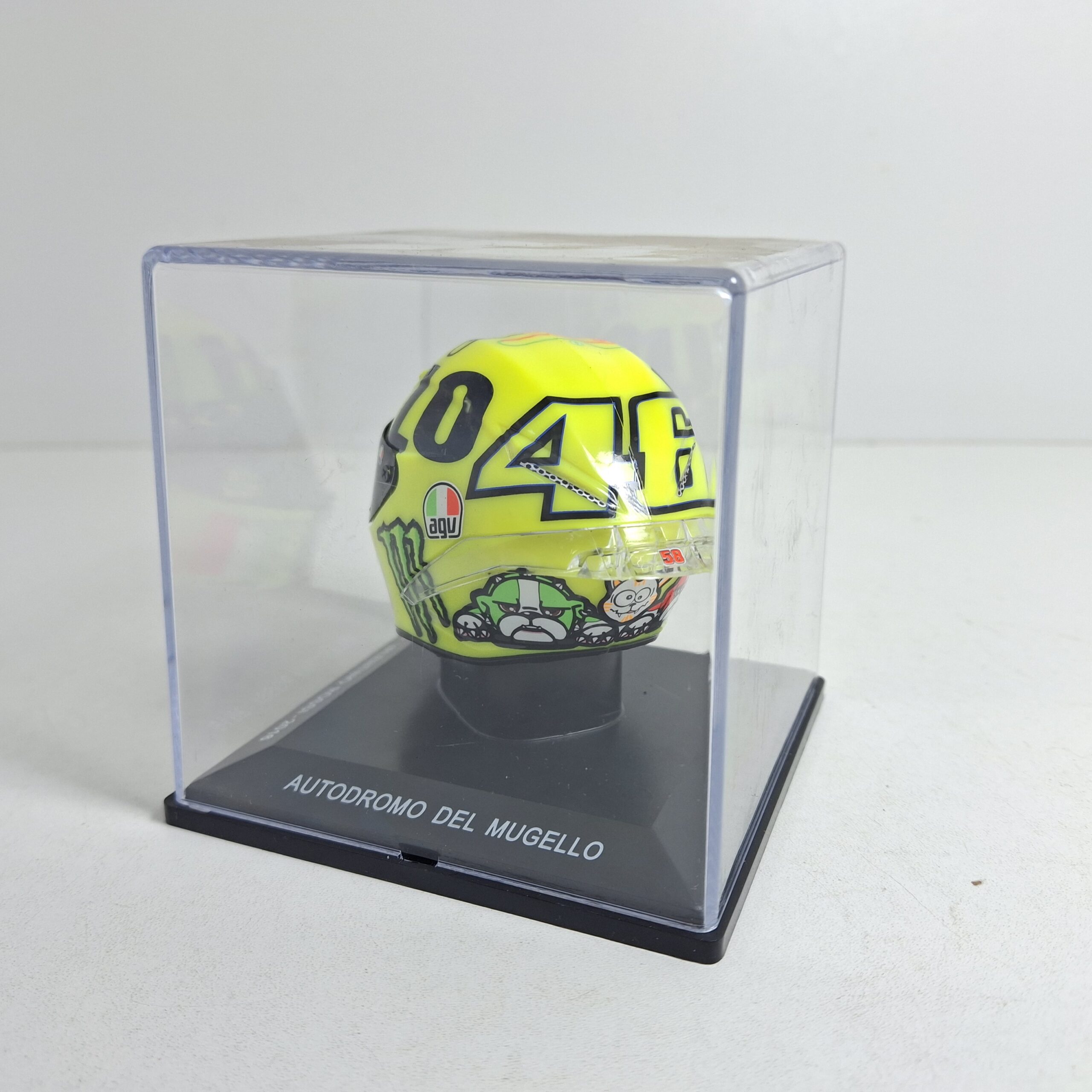 Casco Valentino Rossi AGV MotoGP 1/5 Mugello 2016 Altaya - Modellino Collezione