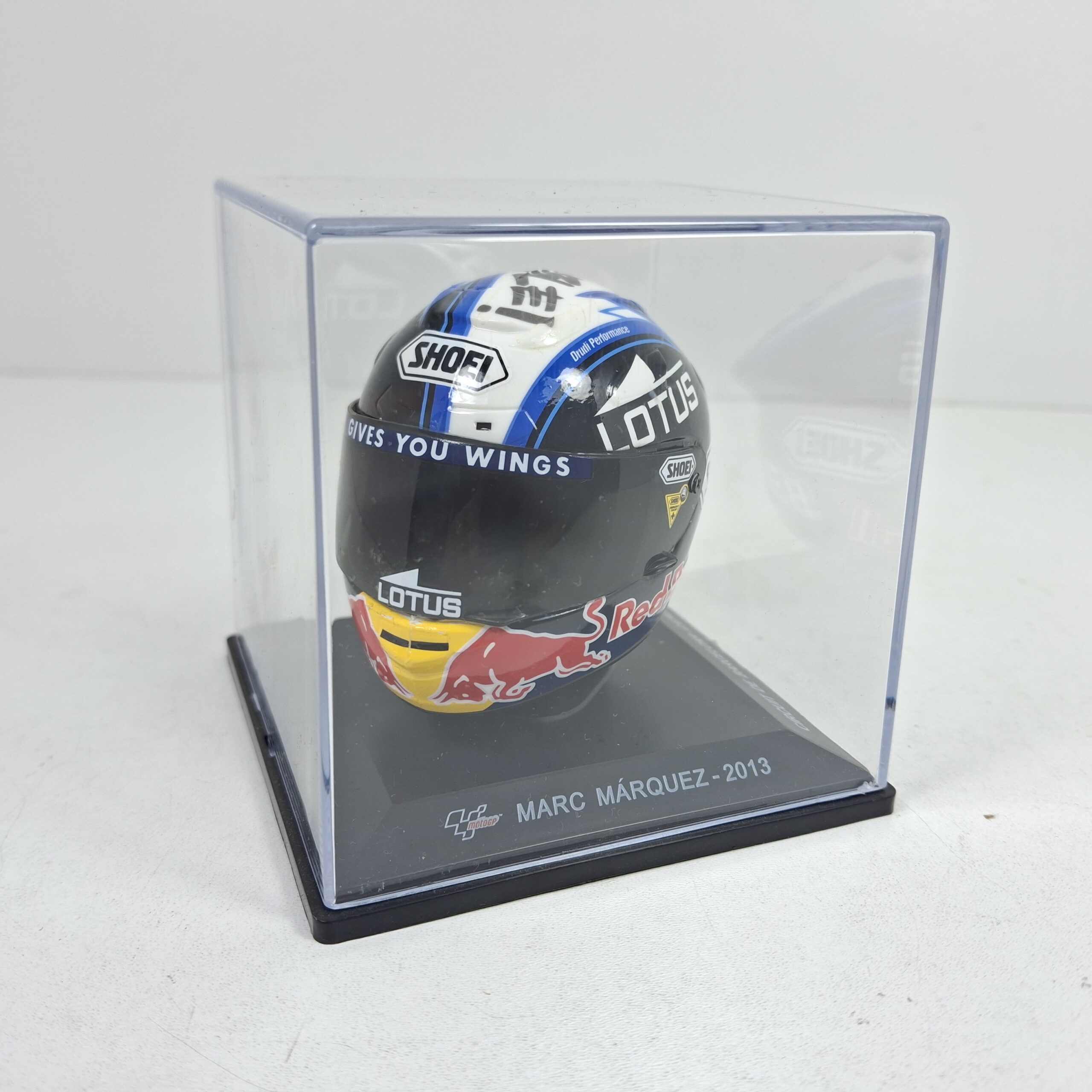 Miniaturas coleccion a escala - Coches miniatura a escala 1/5 Marc Márquez 2013 Circuito Barcelona Catalunya Casco helmet piloto Moto GP