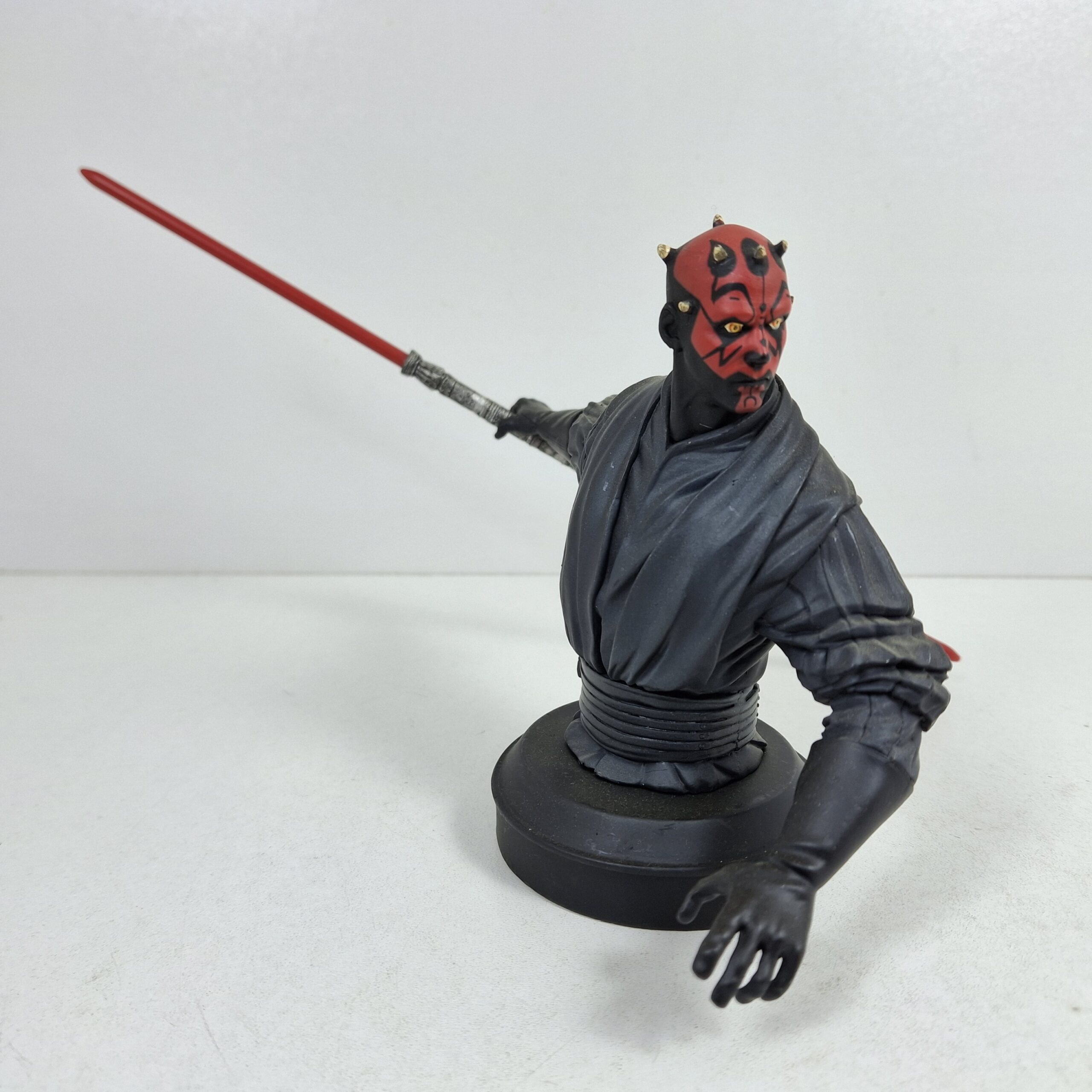 Miniaturas coleccion a escala - Coches miniatura a escala Darth Maul la mano oculta Busto figuras Star Wars Guerra Galaxias Altaya