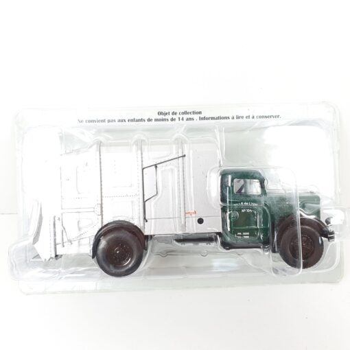 Camion, Truck Berliet, Gazelle, Sahara en horloge miniature sur socle - Collection