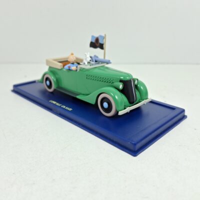 1/43	Coche car auto voiture Tintin La mitrilleuse l'oreille casse Atlas