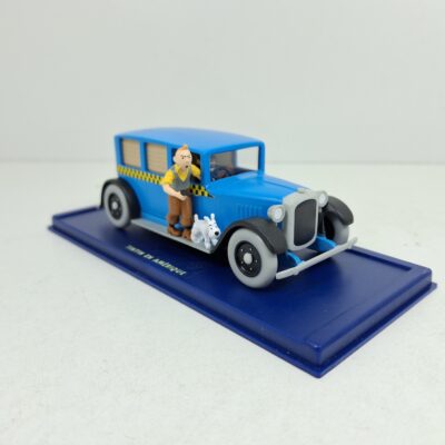 1/43	Coche car auto voiture Taxi Checker Tintin en Amerique Atlas