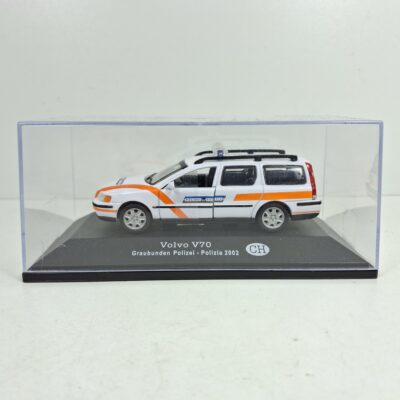 1/43 Coche car auto	Volvo V70 SW Graubunden Polizei Suiza 2002 CH