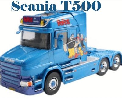 1/43 Camión truck tuning Scania T500 Suecia 2015 Popeye