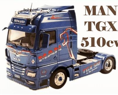 1/43 Camión truck tuning MAN TGX 510cv Alemania 2021