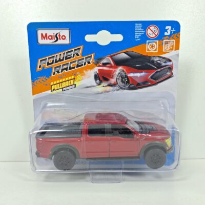 1/43 Coche car auto 4x4 Pickup Ford F-150 Raptor Rojo Maisto Power Racer