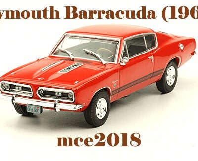 1/43 American Cars	Plymouth Barracuda (1968)