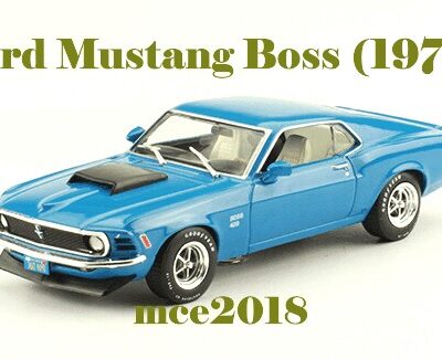 1/43 American Cars	Ford Mustang Boss (1970)