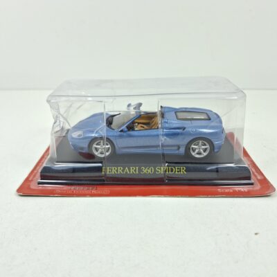 1/43 Coche car auto	Ferrari 360 Spider azul