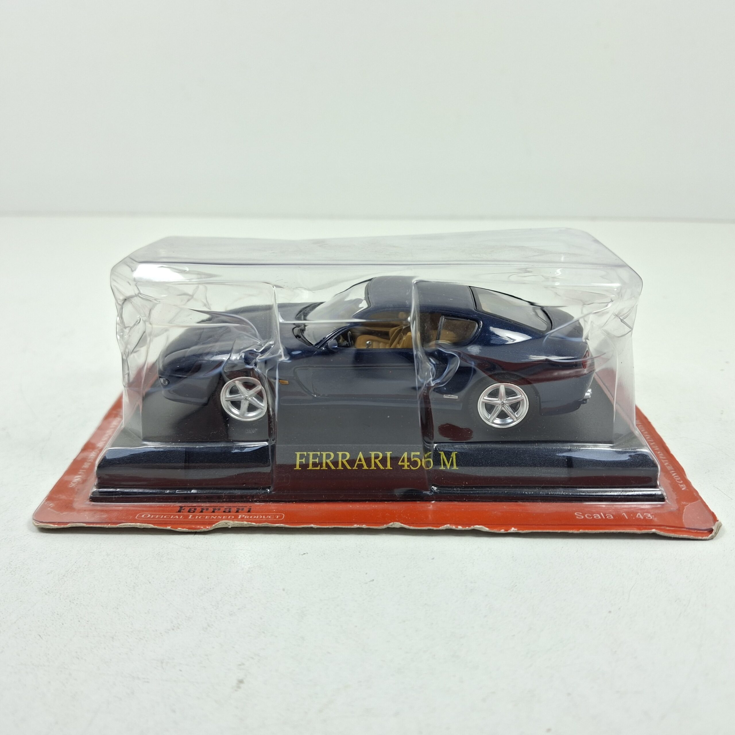 Miniaturas coleccion a escala - Coches miniatura a escala 1/43 Coche car auto Ferrari 456 M azul