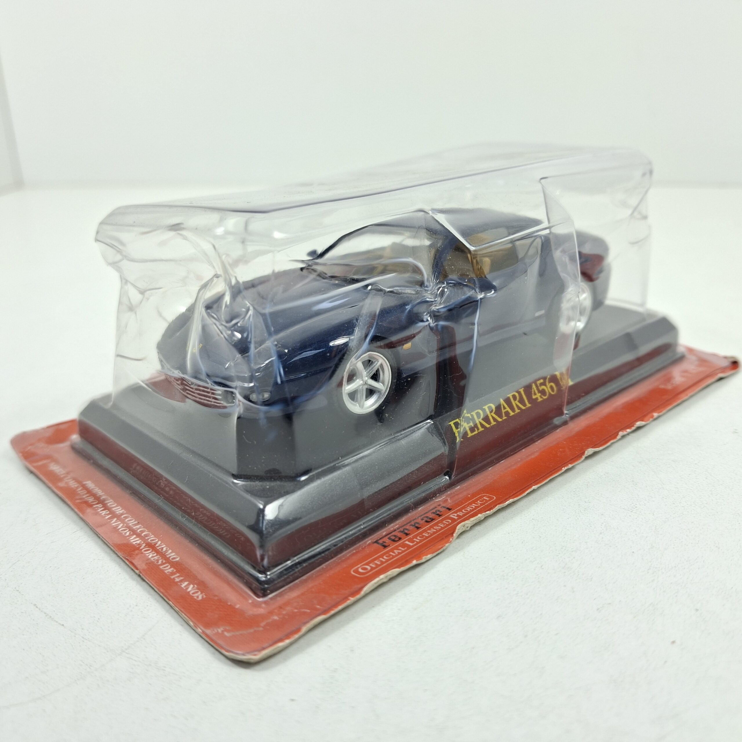 Miniaturas coleccion a escala - Coches miniatura a escala 1/43 Coche car auto Ferrari 456 M azul - Imagen 2