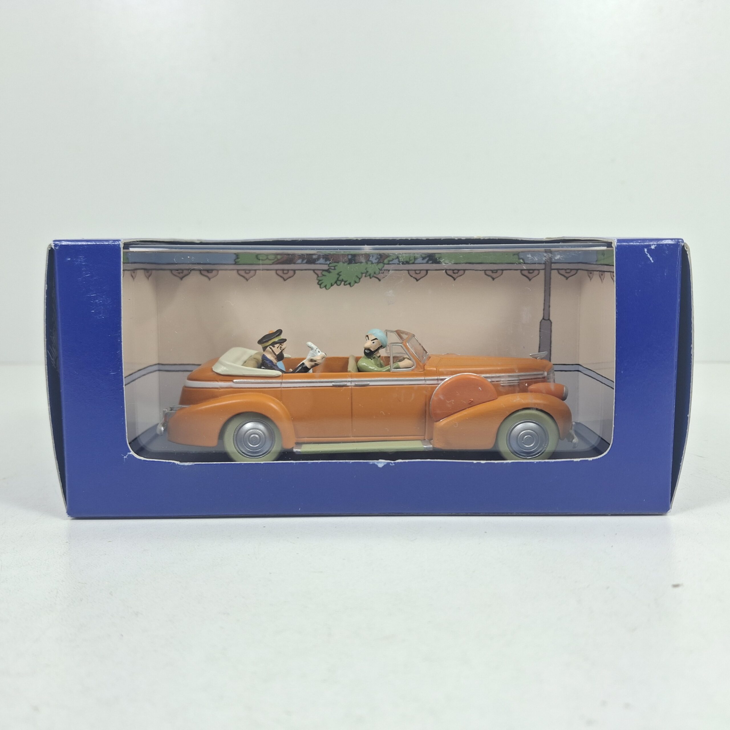 Miniaturas coleccion a escala - Coches miniatura a escala 1/43 Coche car auto voiture Tintin Cadillac fleetwood 1938 Taxi New-Delhi Tibet - Imagen 5