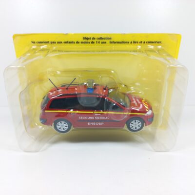 1/43	Coche car auto Renault Megane Break Secours Medical ENSOSP France