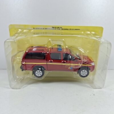 Miniaturas coleccion a escala - Coches miniatura a escala 1/43 Todoterreno Toyota Hilux VLHR vehículo ligero bomberos Francia