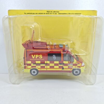 Miniaturas coleccion a escala - Coches miniatura a escala 1/43 Furgoneta Renault Master II Lanery Francia vehículo ligero bomberos