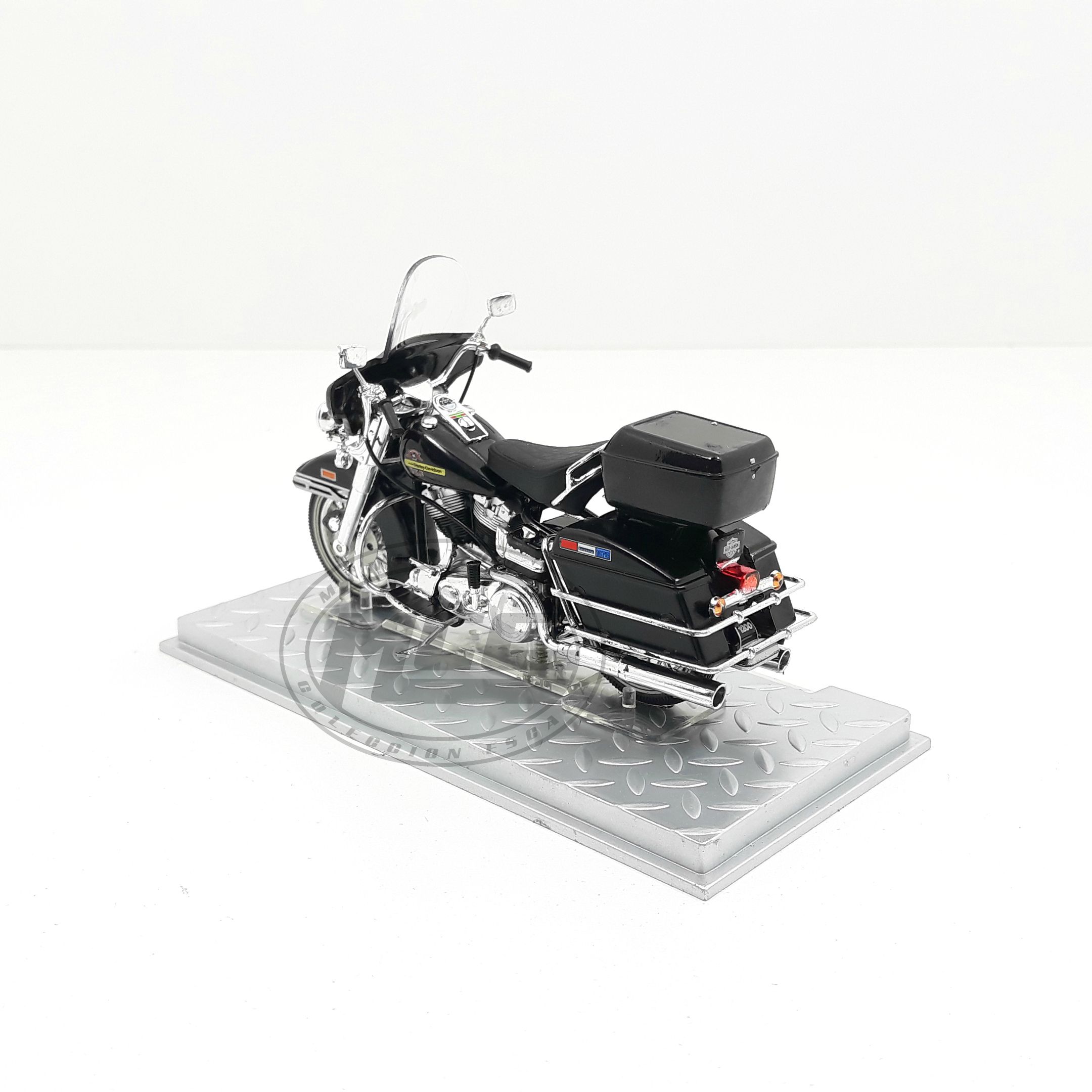 Miniaturas coleccion a escala - Coches miniatura a escala 1/24 Moto bike Harley-Davidson FLH-1200 LIBERTY EDITION 1976 - Imagen 2