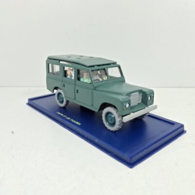 1/43 Coche car auto voiture Tintin	Land Rover 109 Sw General Tapioca les Picaros