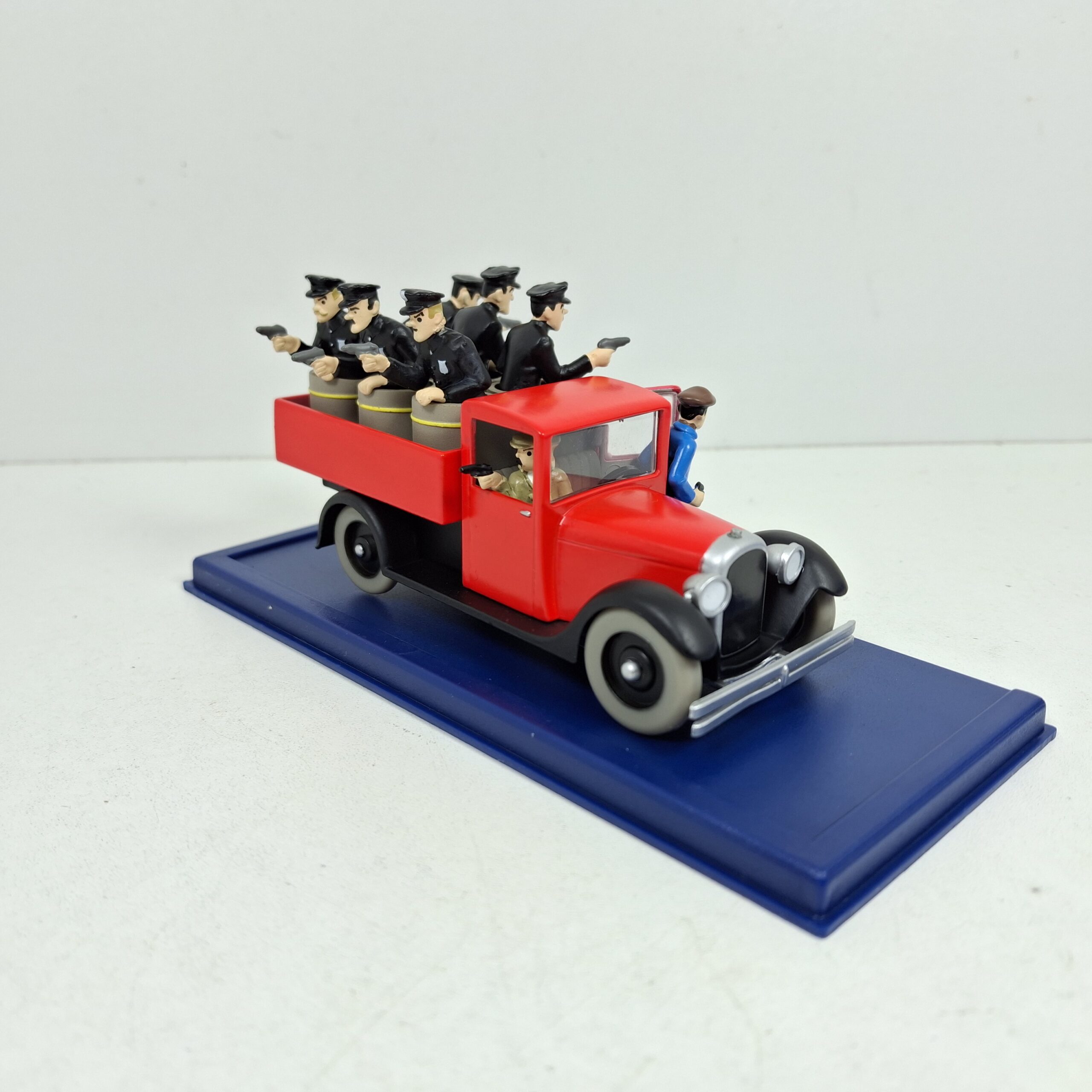 Miniaturas coleccion a escala - Coches miniatura a escala 1/43 Coche car auto voiture Tintin International Police Chicago 1930 En Amerique - Imagen 2