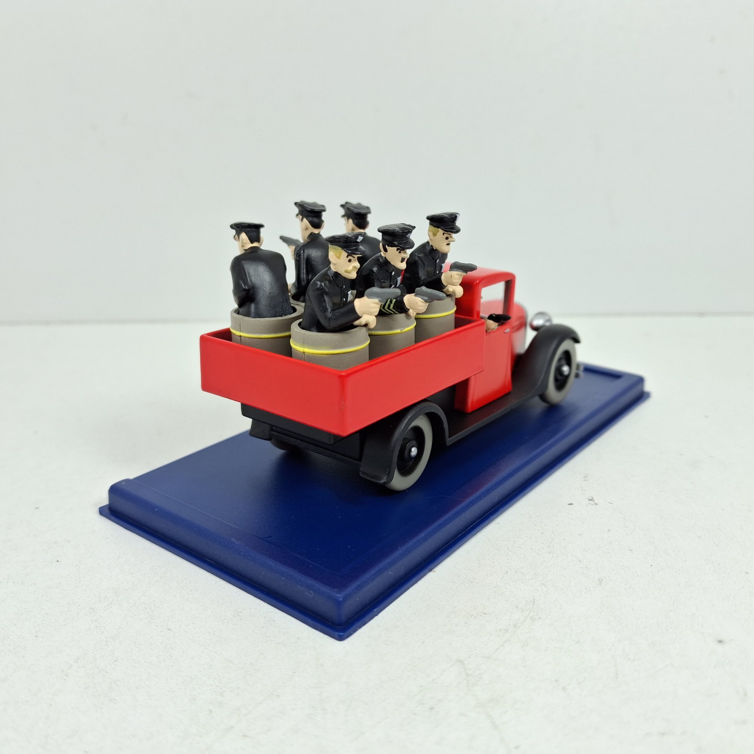 Miniaturas coleccion a escala - Coches miniatura a escala 1/43 Coche car auto voiture Tintin International Police Chicago 1930 En Amerique - Imagen 3