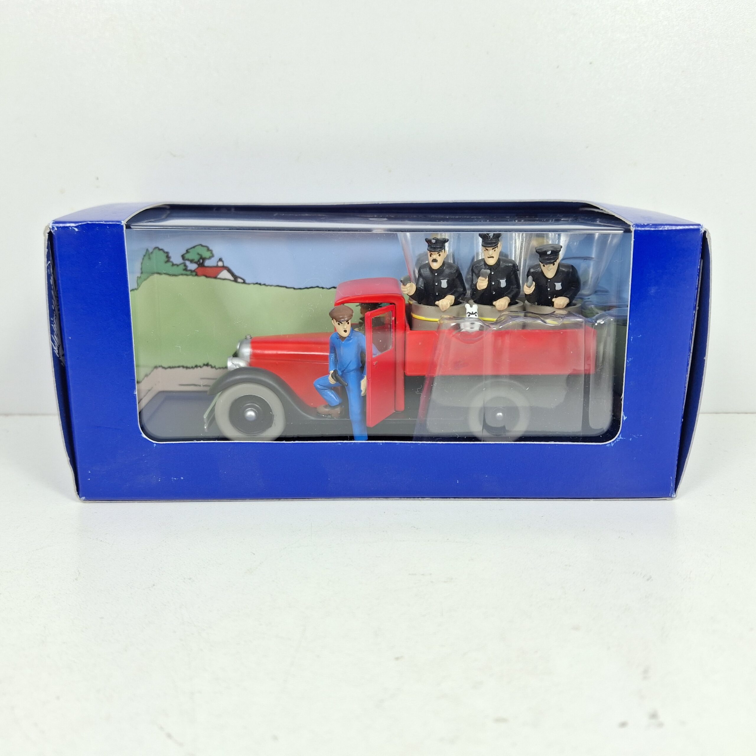 Miniaturas coleccion a escala - Coches miniatura a escala 1/43 Coche car auto voiture Tintin International Police Chicago 1930 En Amerique - Imagen 5