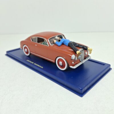 Miniaturas coleccion a escala - Coches miniatura a escala 1/43 Coche car auto voiture Tintin Lancia Aurelia del Italiano Italien L'Affaire Tournesol 1956