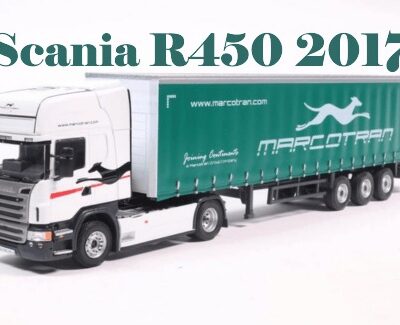 Miniaturas coleccion a escala - Coches miniatura a escala 1/43 Camión truck Scania R 450 2017 Transportes Marcotrans "Leer descripción" (copia)