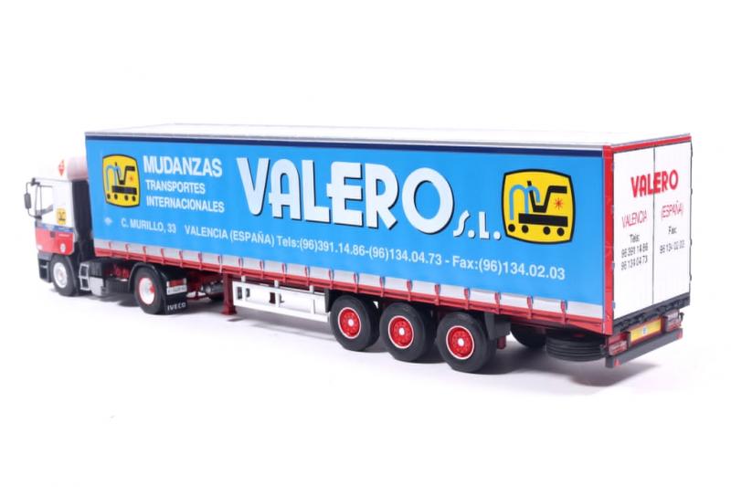 Miniaturas coleccion a escala - Coches miniatura a escala 1/43 Camión truck Iveco Eurostar Transportes Valero 2000 "Leer descripción" - Imagen 4