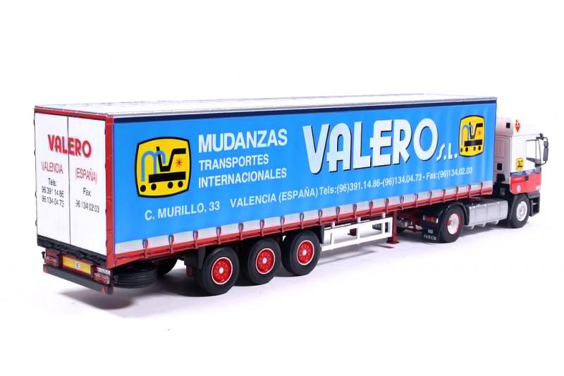 Miniaturas coleccion a escala - Coches miniatura a escala 1/43 Camión truck Iveco Eurostar Transportes Valero 2000 "Leer descripción" - Imagen 6