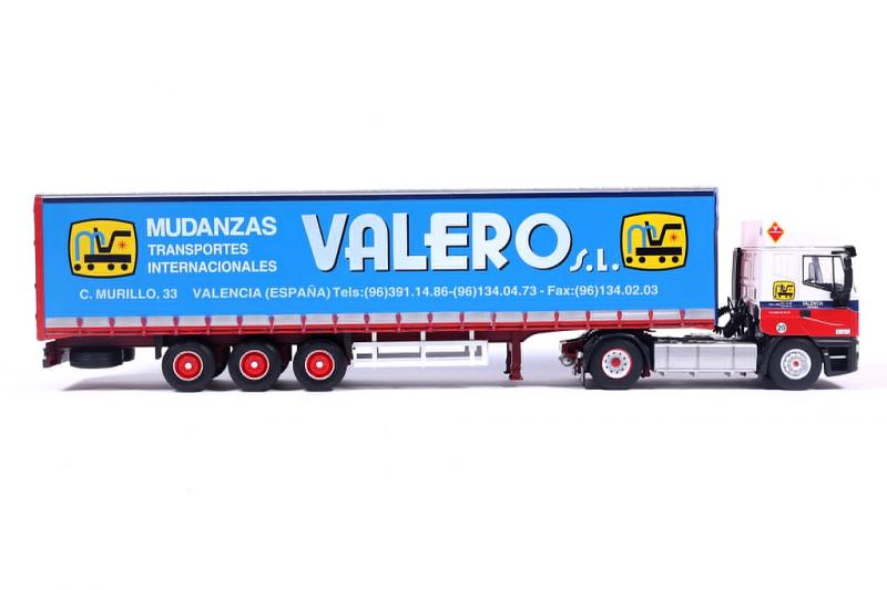 Miniaturas coleccion a escala - Coches miniatura a escala 1/43 Camión truck Iveco Eurostar Transportes Valero 2000 "Leer descripción" - Imagen 7